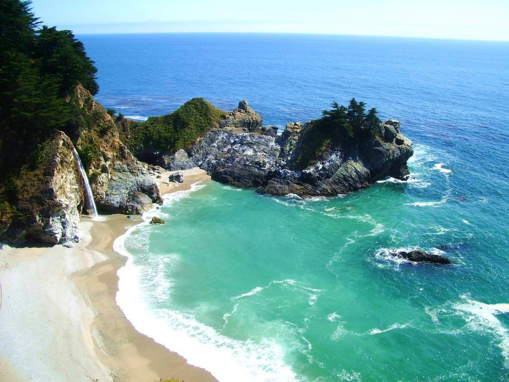 mcway falls at big sur